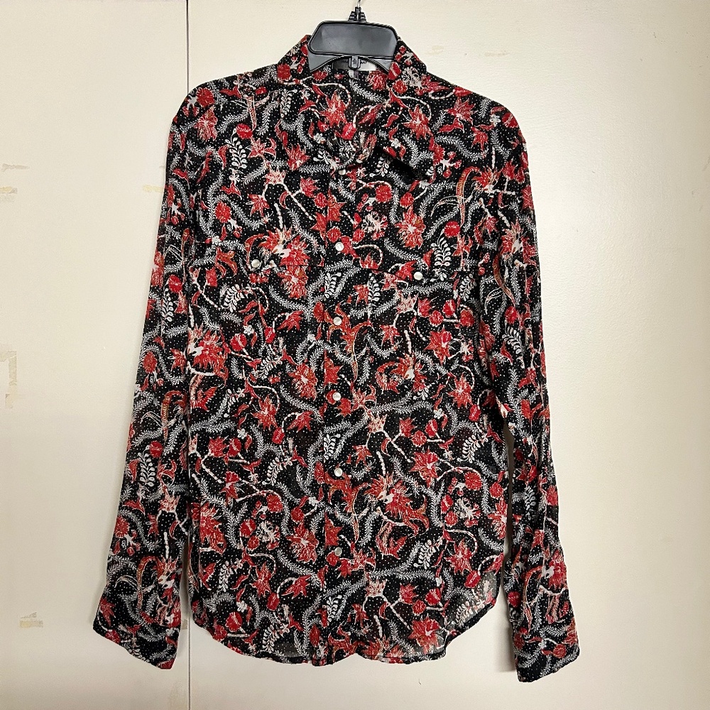 Isabel Marant Floral Western Shirt